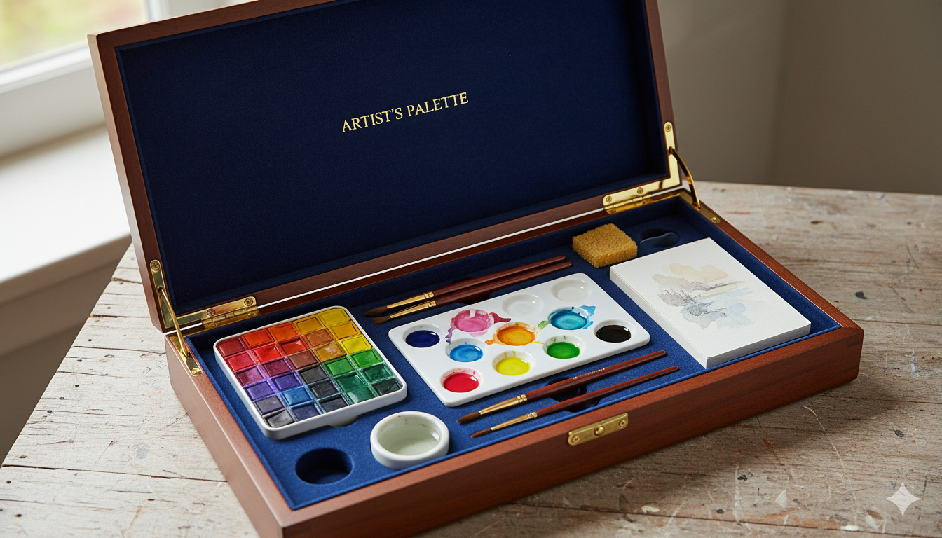 Watercolor Paint Set